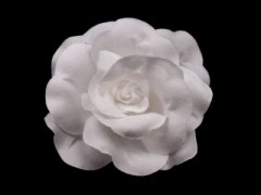   Rózsa kitűző - Fehér 