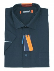                        Goldenland rövidujjú ing - Sötétkék Egyszínű ing